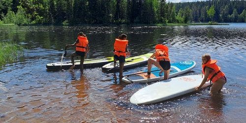 Tue tekemistä leiripäiviin 