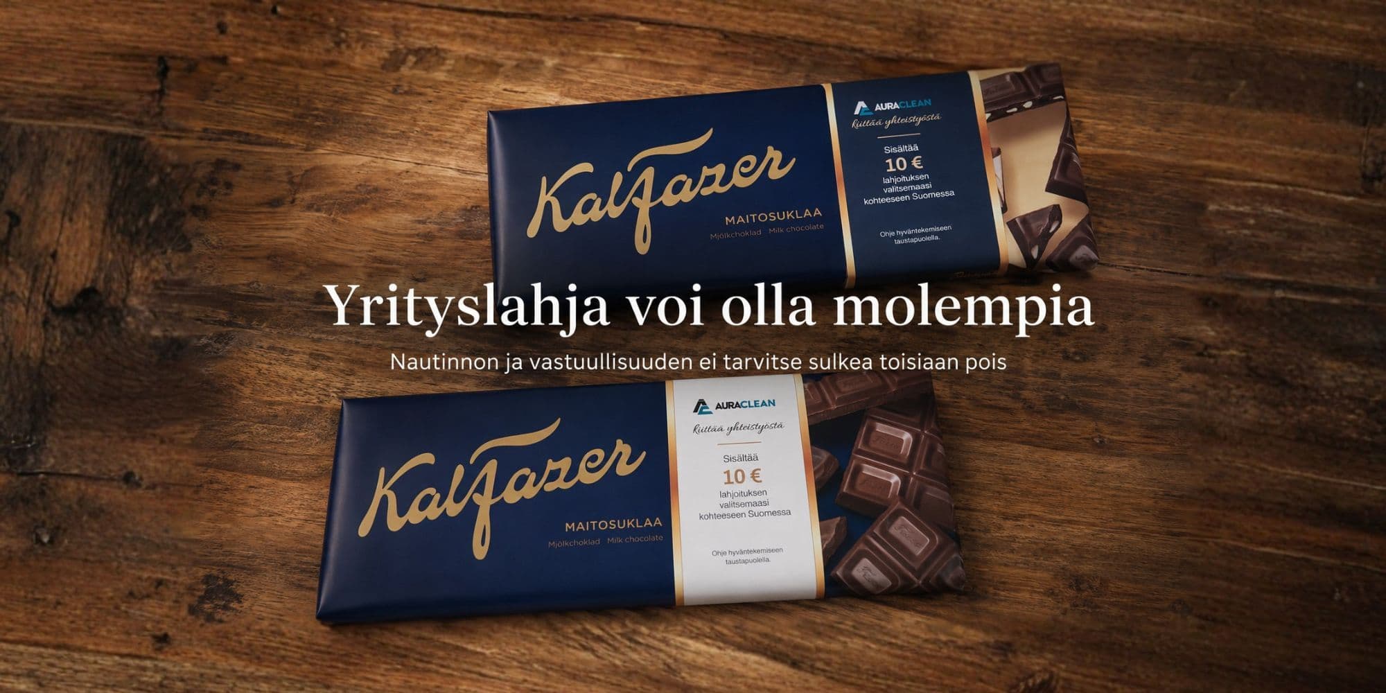 Yrityslahja, joka maistuu hyvälle