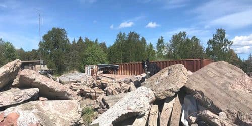 Harjoitusalue pelastuskoirille
