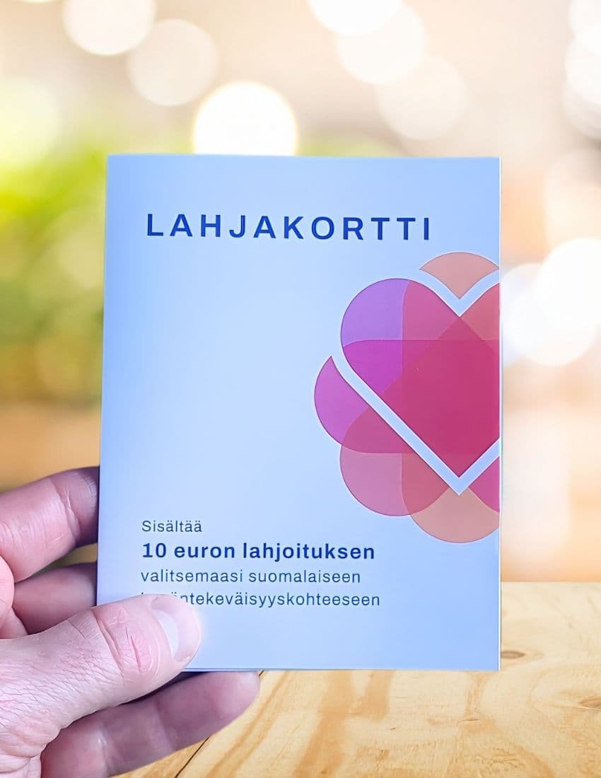 Miten Lahjoituskortti toimii?