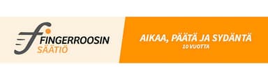 Markku Juhani Fingerroosin muistosäätiö logo