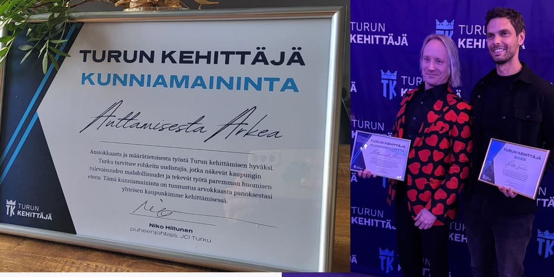 Ville Mäkilä ja Peter Sarlin